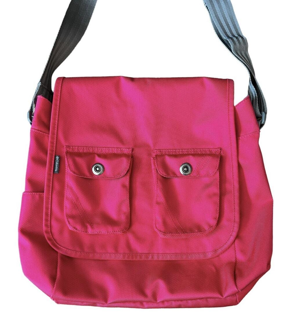 Columbia Sportswear Crossbody Purse Azza II Pink Large Messenger Travel Bag